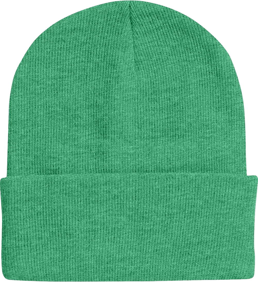 Solid 12" Cuffed Beanie