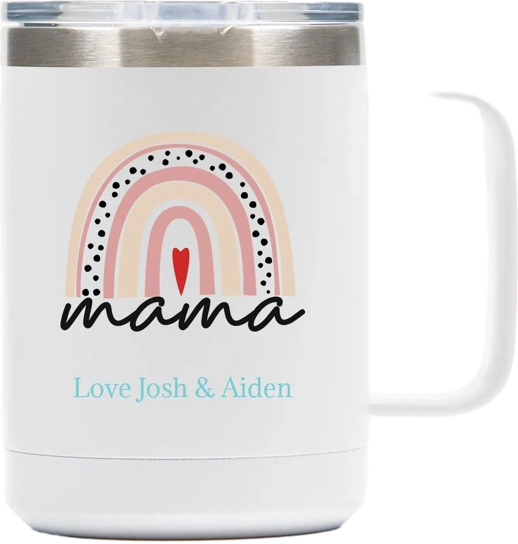 15oz Stainless Steel Mug - Full Color Print