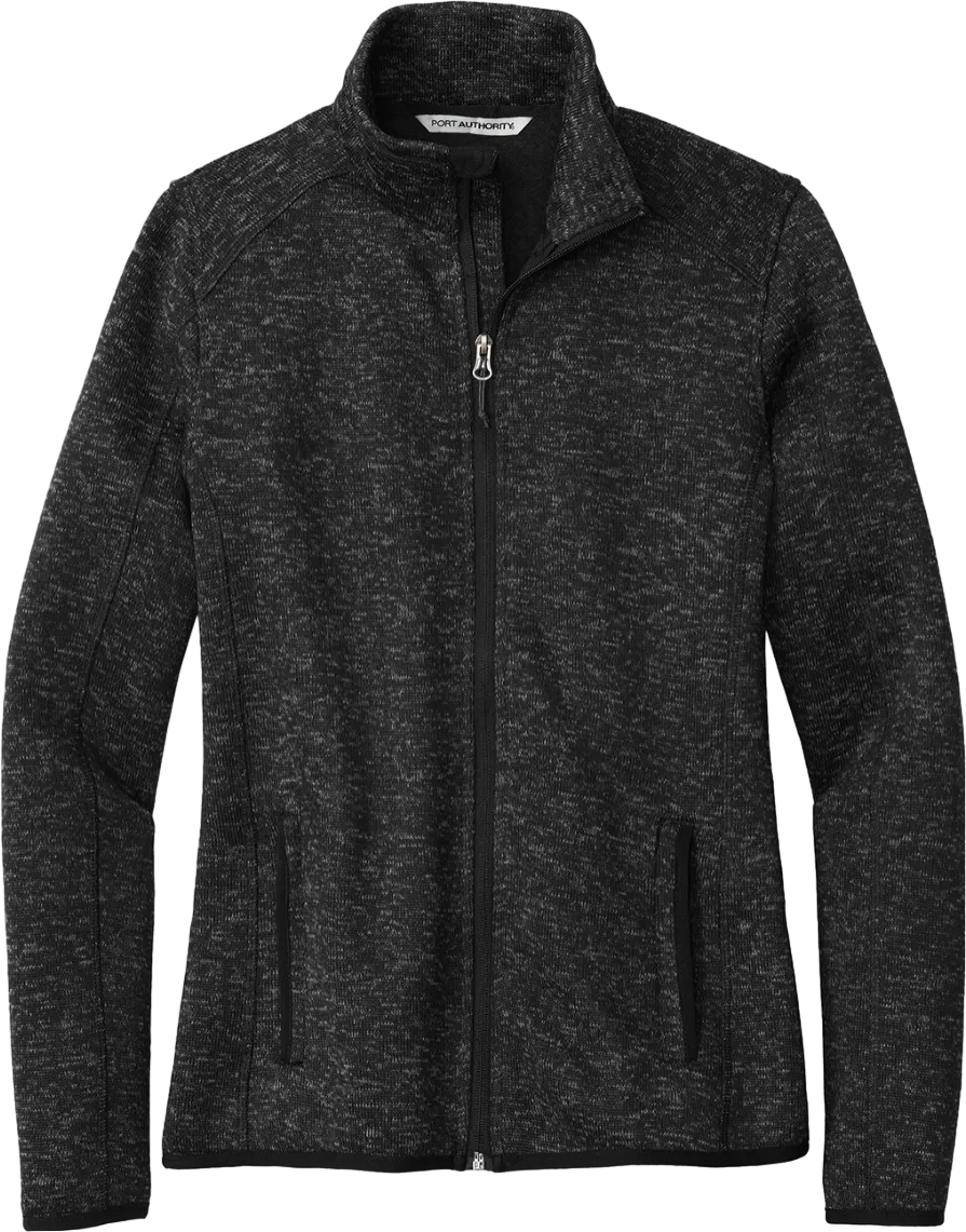 Ladies Sweater Fleece Jacket