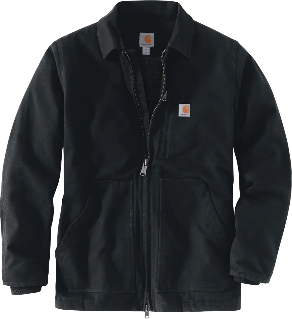 Sherpa-Lined Coat