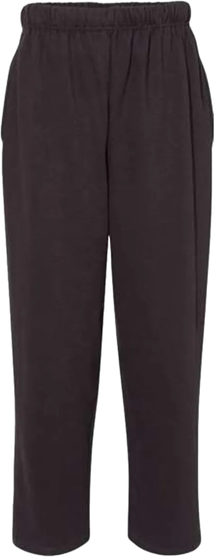 Open-Bottom Sweatpants