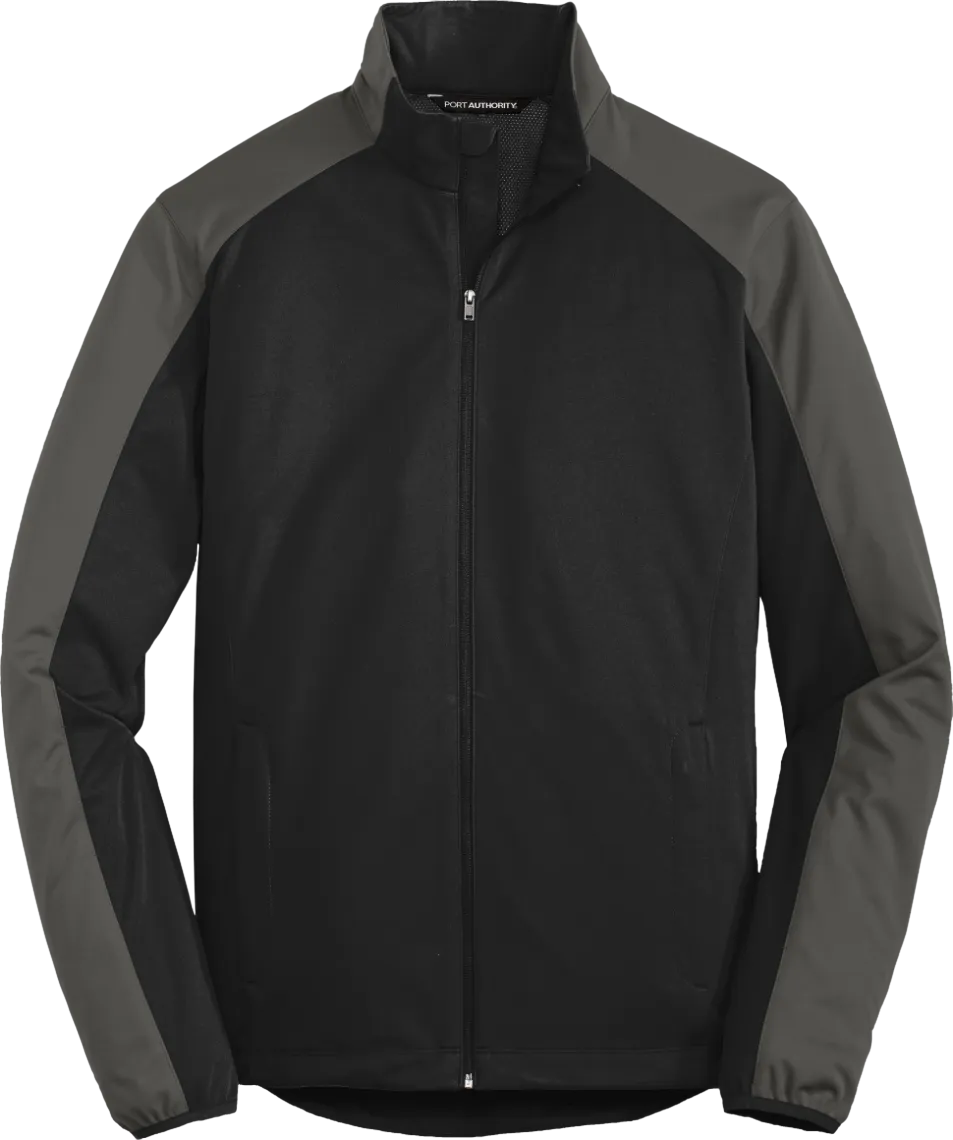 Active Colorblock Soft Shell Jacket
