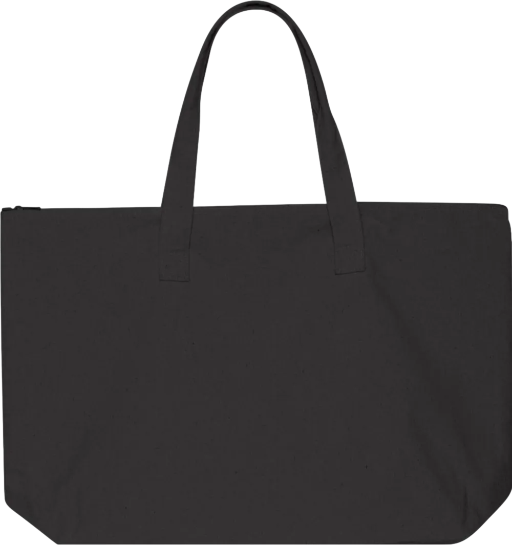 Liberty Bags 10oz Cotton Canvas Tote with Zipper Top Closure