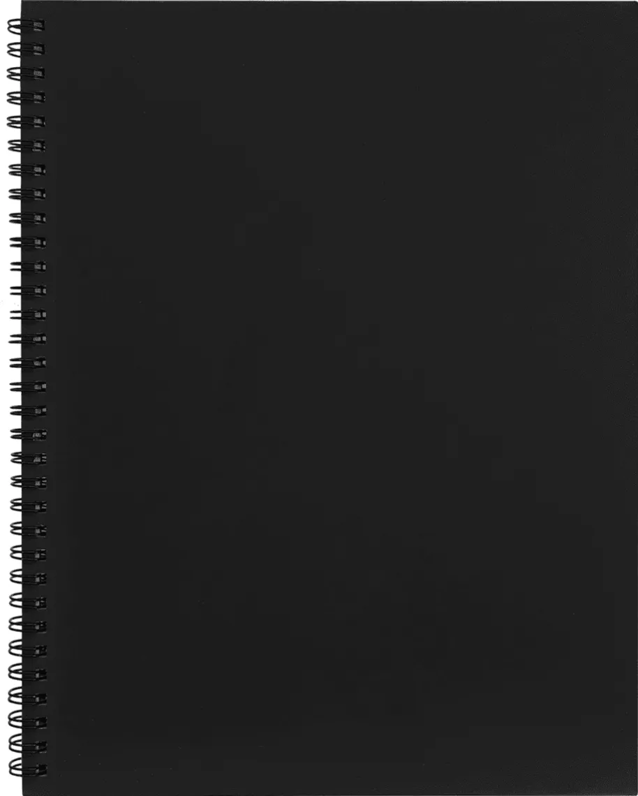 8 1/2" x 11" Lazerburst Spiral Notebook