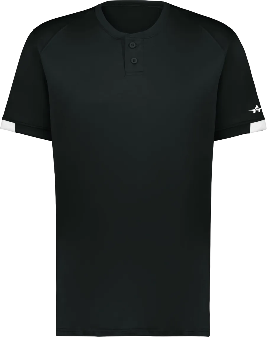 Alleson Athletic On The Rise Two Button Baseball Jersey