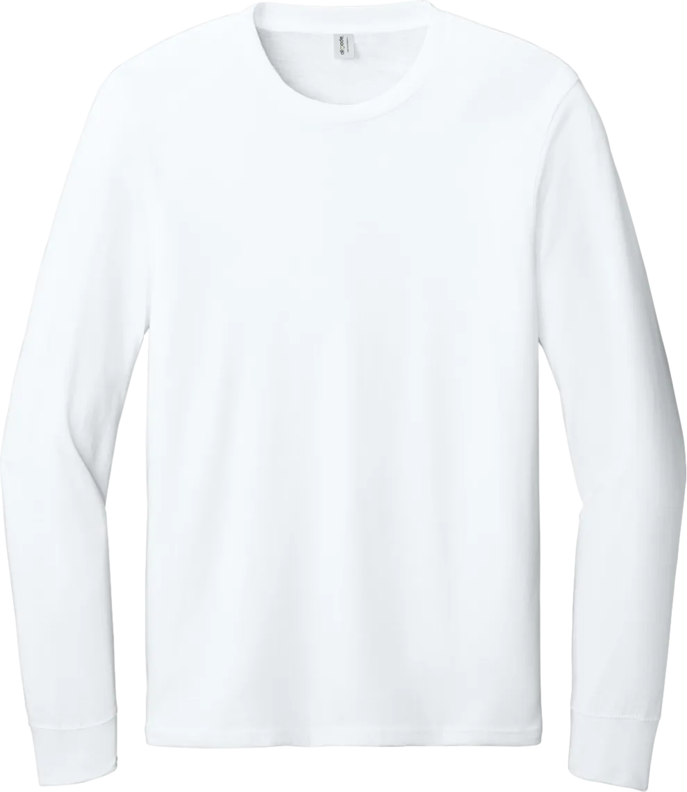 Unisex Long Sleeve Organic Cotton Tee