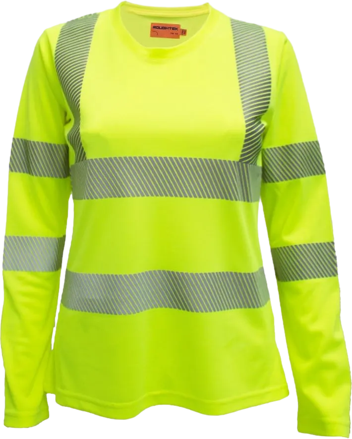Intra Long Sleeve High Vision Women's Reflective T-Shirt