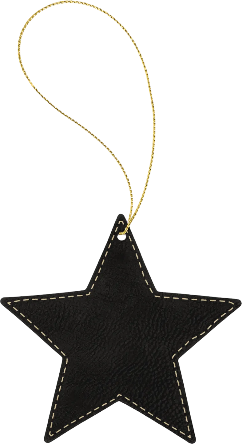 Laserable Star Ornament