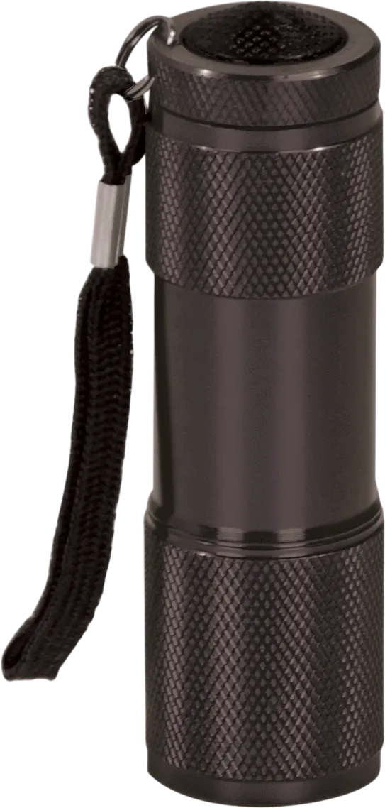 9-LED Flashlight with Strap