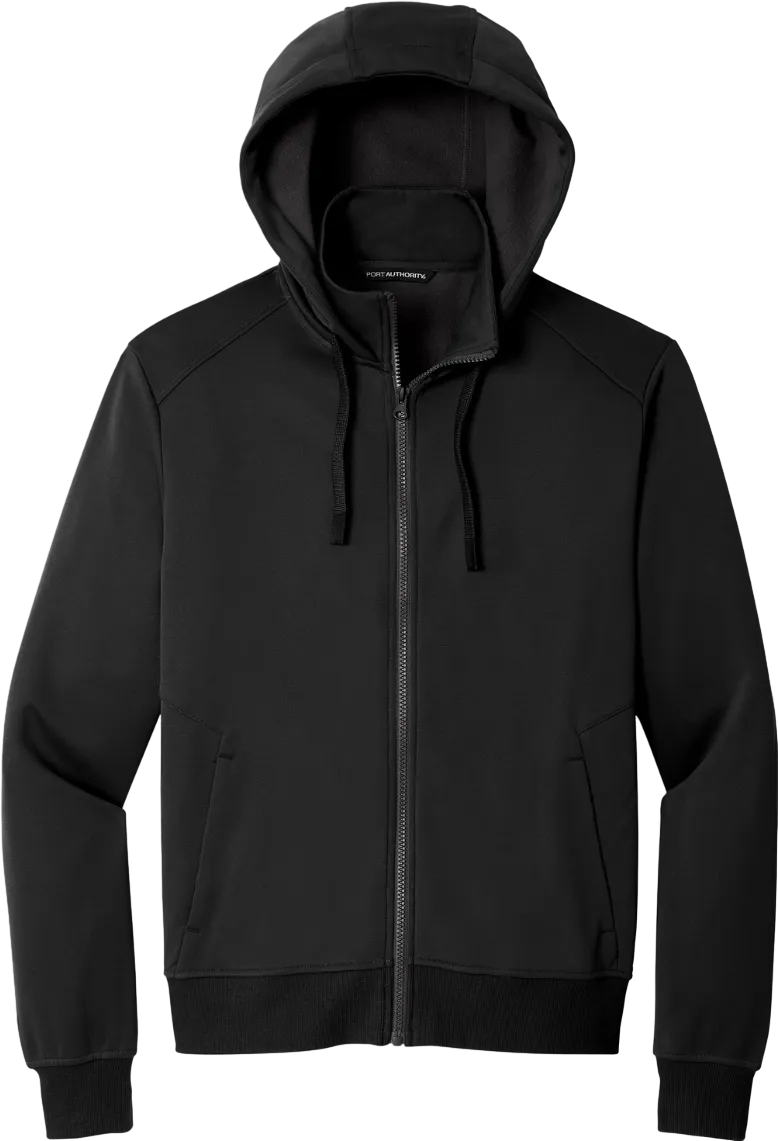 Smooth Fleece Hooded Jacket