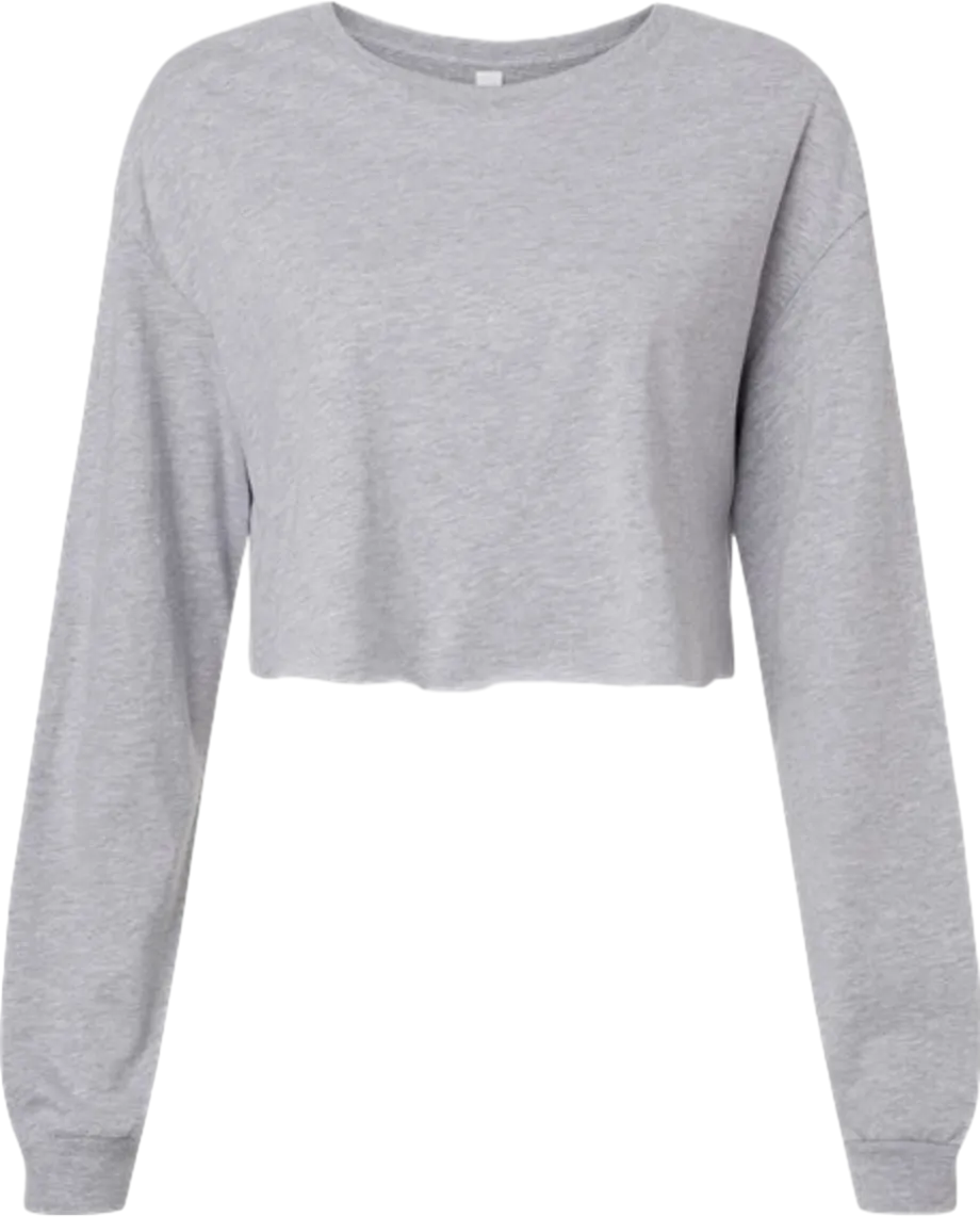 FWD Fashion Women's Crop Long Sleeve Tee