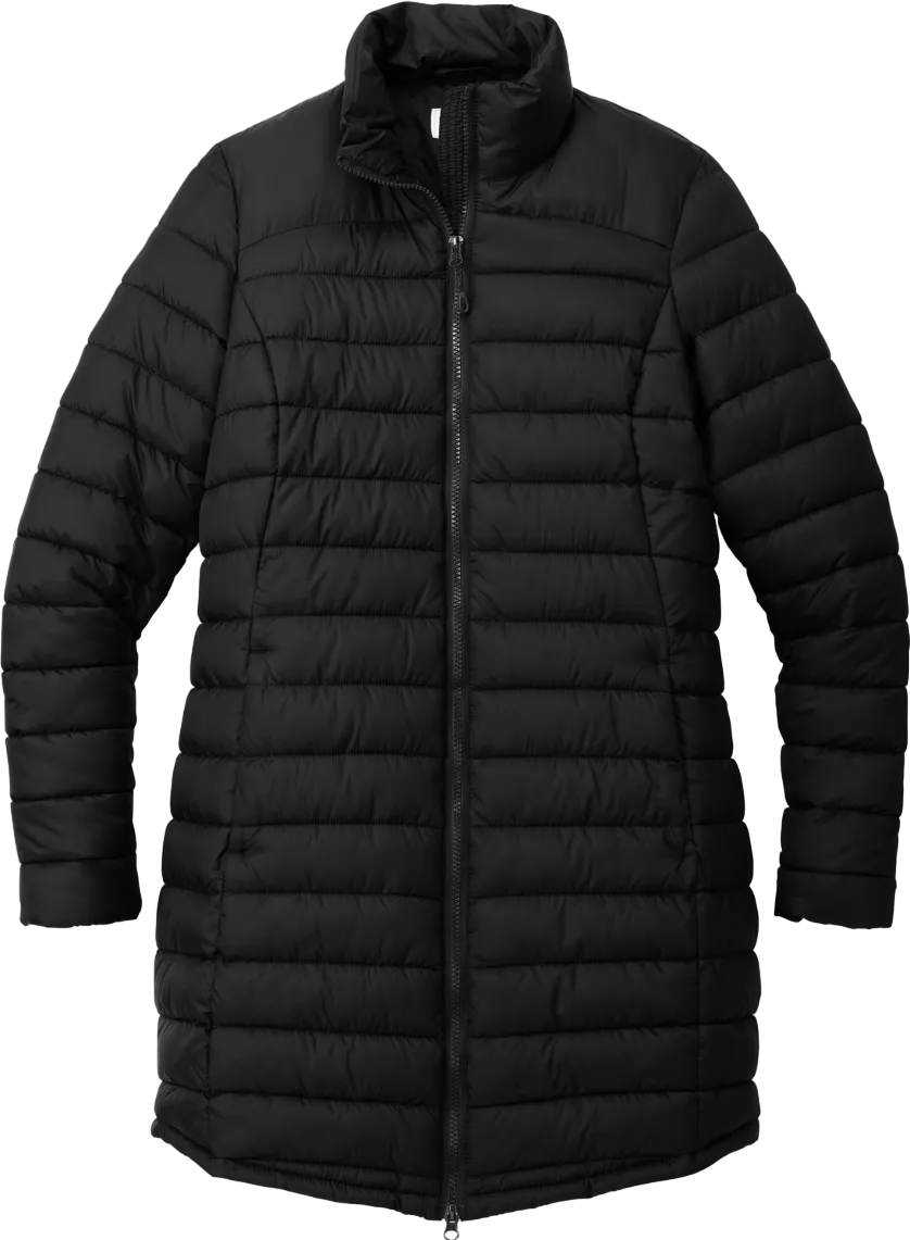 Ladies Horizon Puffy Long Jacket