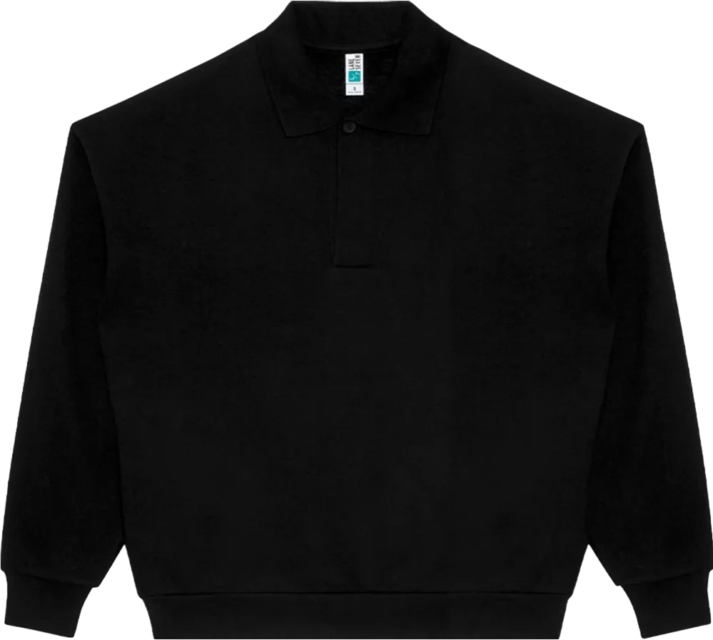 Lane Seven Element Polo Collar Crewneck