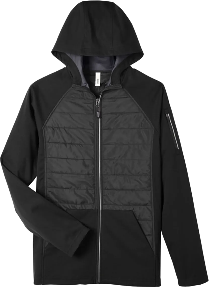 Unisex Techno Lite Hybrid Hooded Jacket