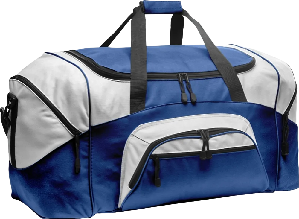 Colorblock Sport Duffle