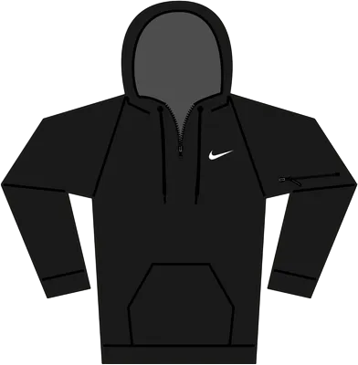 Men's 1/4-Zip Fitness Hoodie