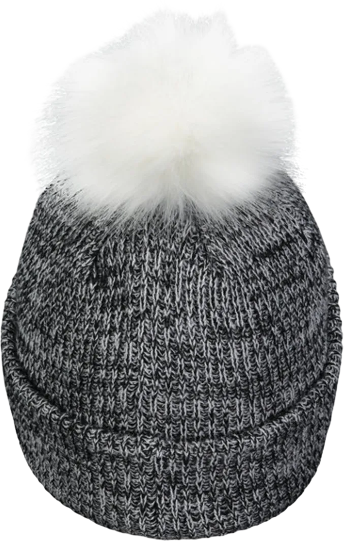 Faux Fur Pom Beanie