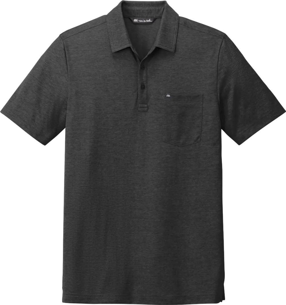 Oceanside Heather Pocket Polo