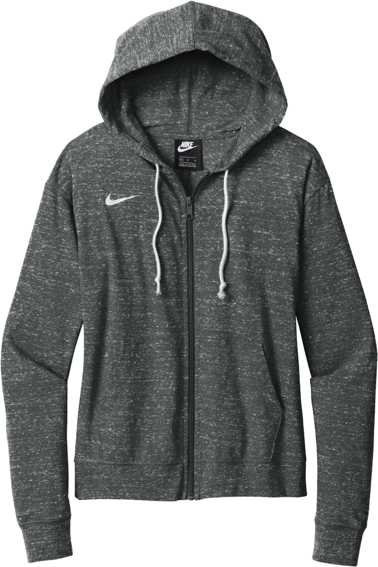 Ladies Gym Vintage Full-Zip Hoodie