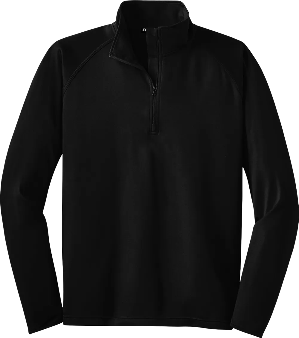 Tall Sport-Wick Stretch 1/2-Zip Pullover