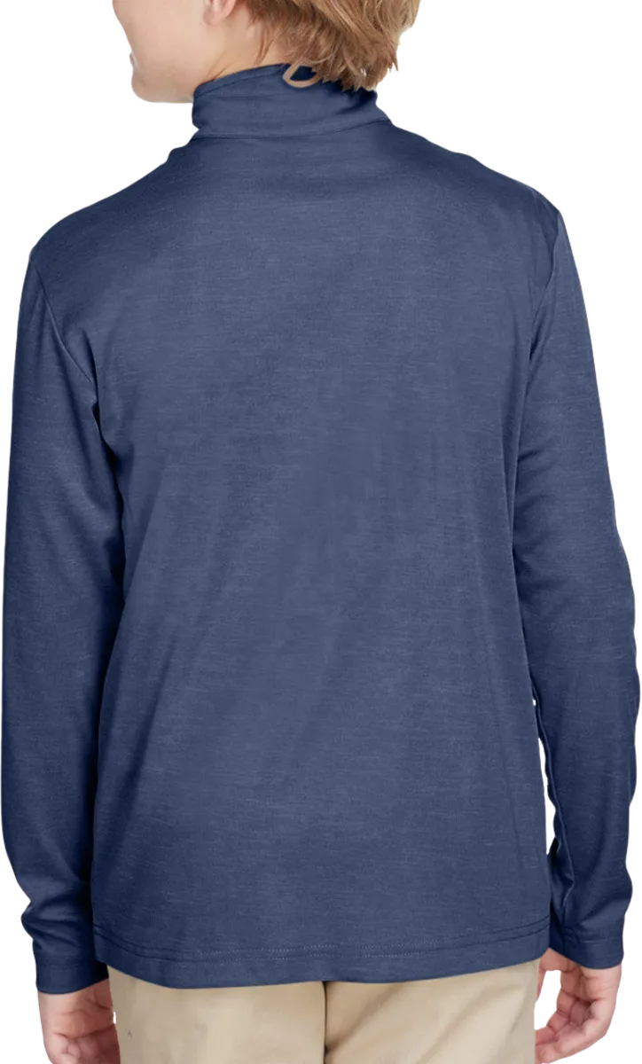 Youth Zone Sonic Heather Performance 1/4-Zip