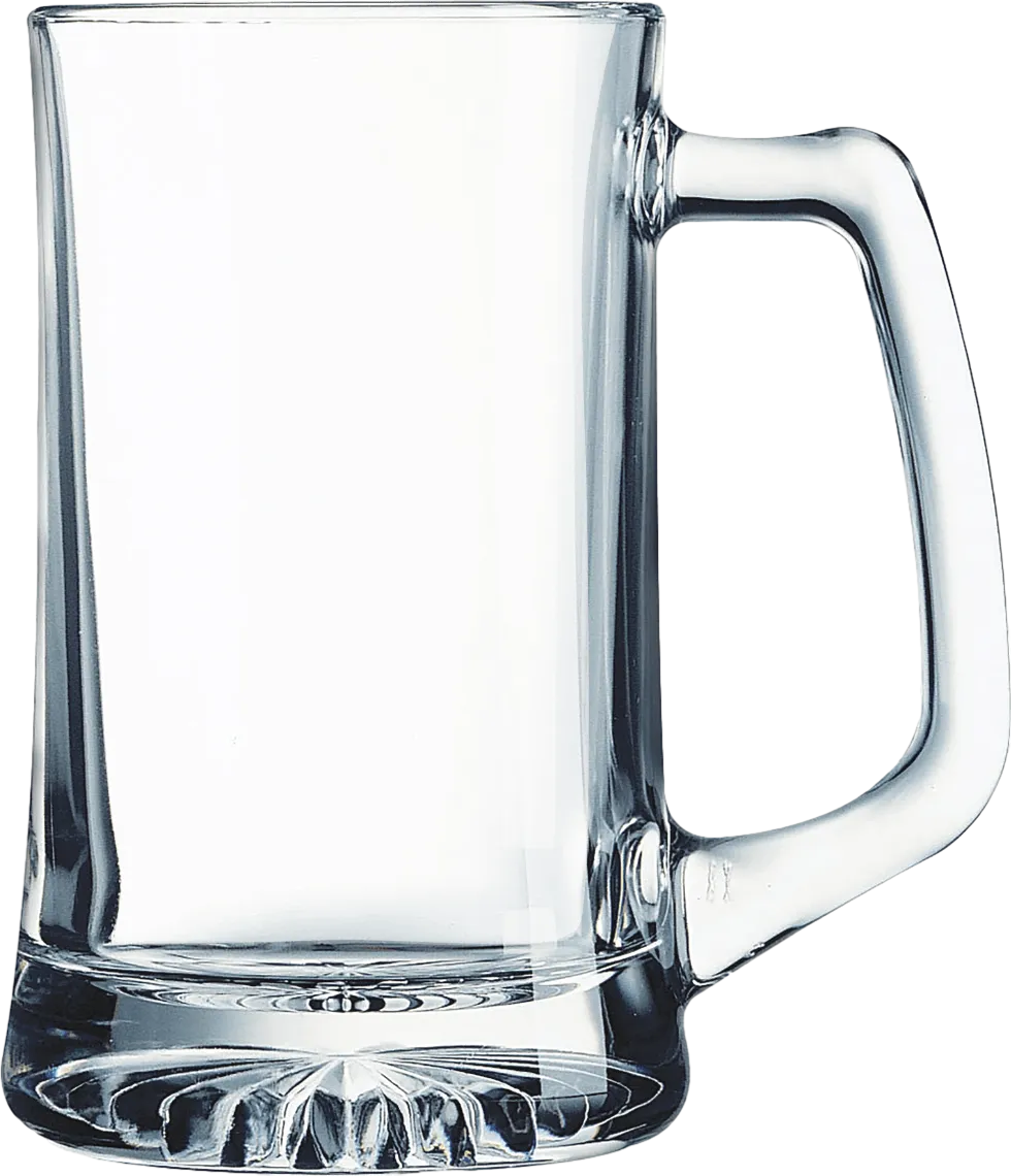 25 oz. Glass Beer Mug with Handle