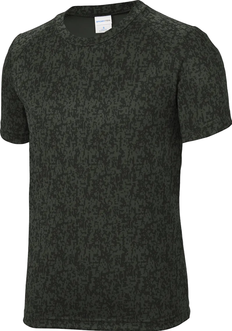 Youth Digi Camo Tee