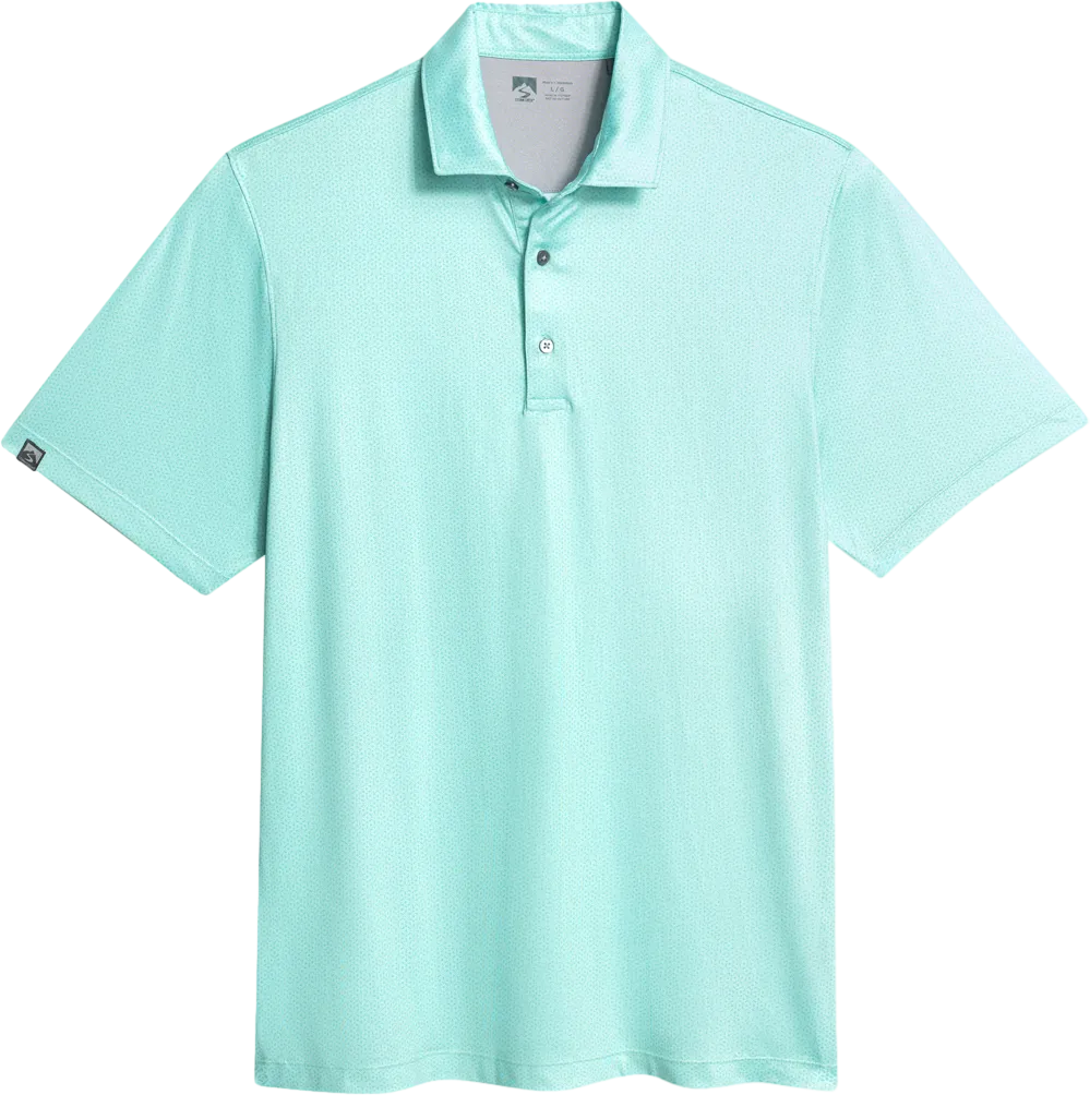 Men's Vacationer Printed Short Sleeve Polo