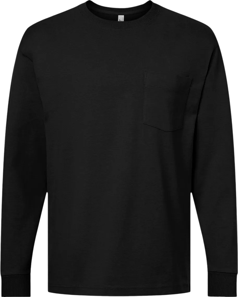 Super Heavyweight Long Sleeve Pocket Tee