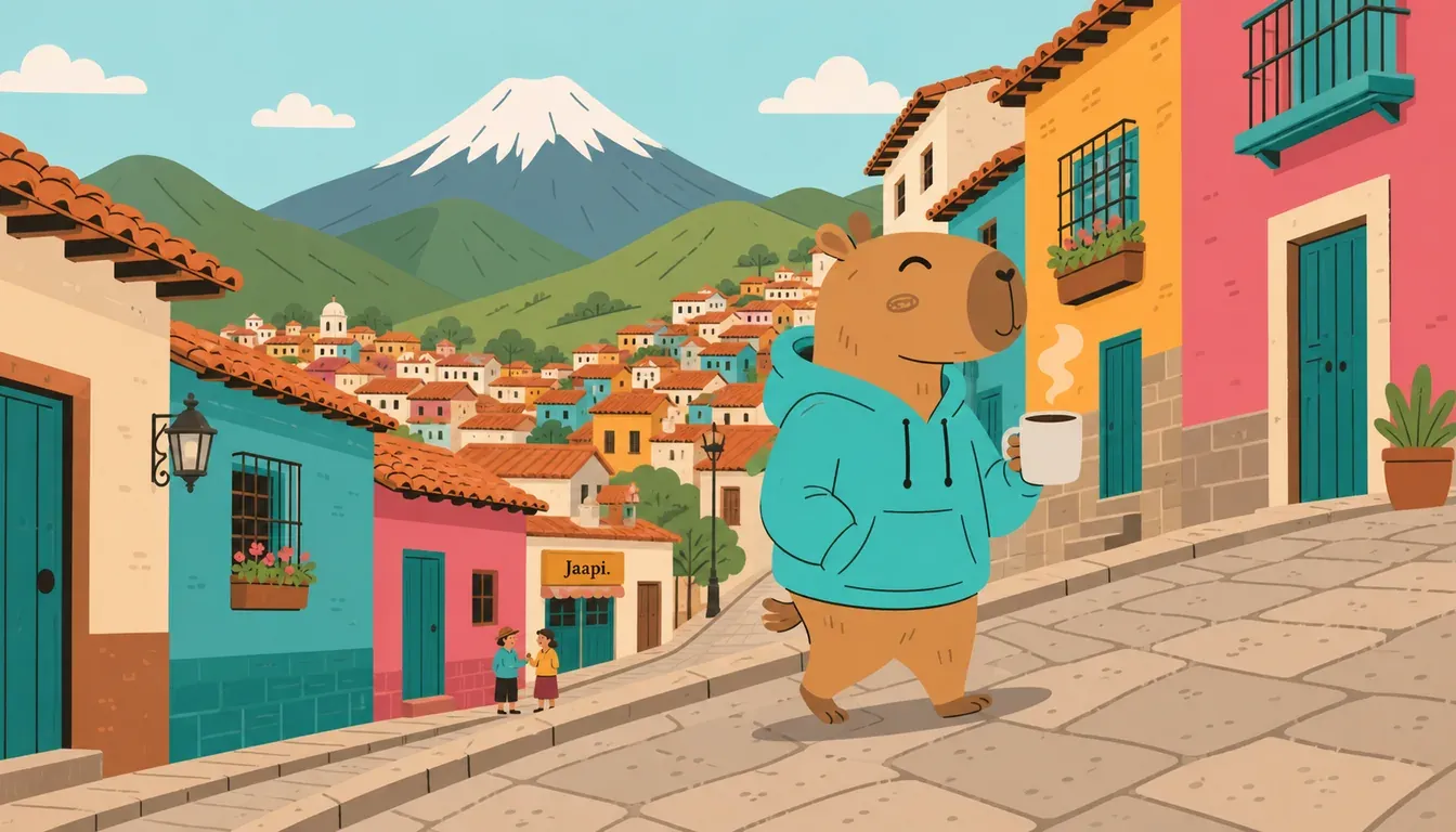 Illustration for How to ship swag to Colombia and Ecuador (the Andes wear hoodies)