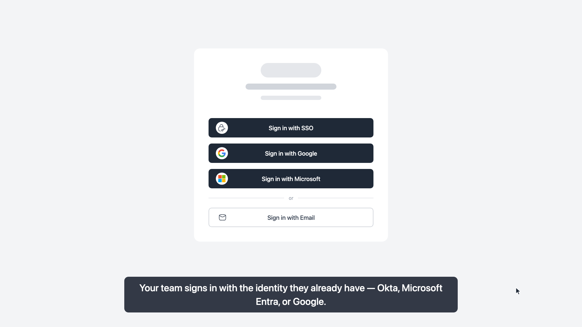 Single sign-on, both directions